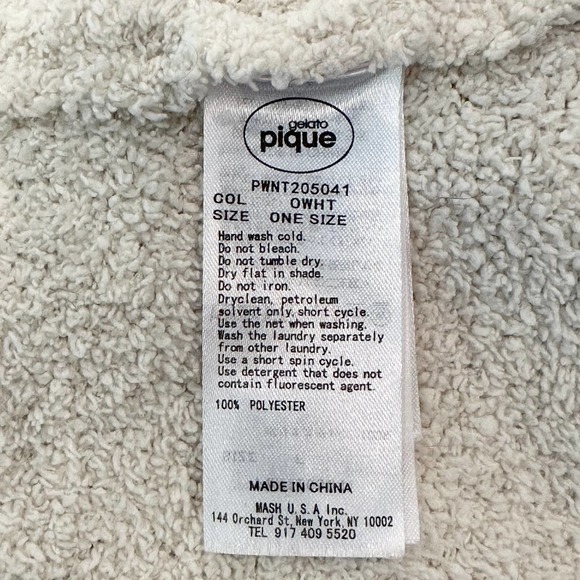 Gelato Pique x SNOOPY Peanuts Jacquard Hoodie Full Zip Fleece Sweatshirt - Picture 13 of 13